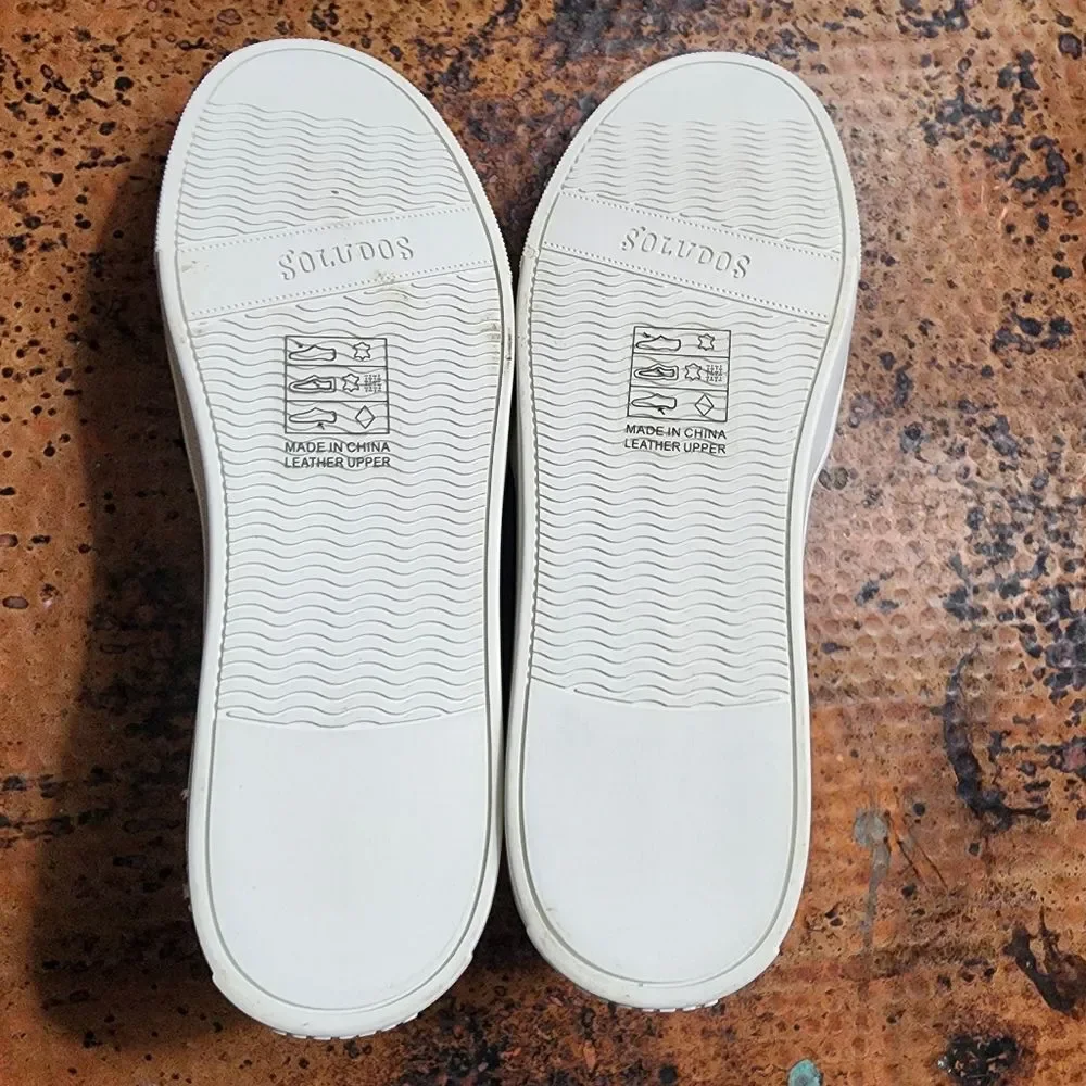 Soludos Sz.8 Navy Ibiza Slip On Sneaker